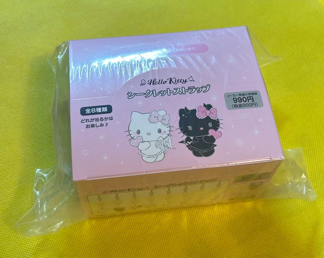 ハローキティ 天使と小悪魔シークレットストラップ コンプリートBOX 新品