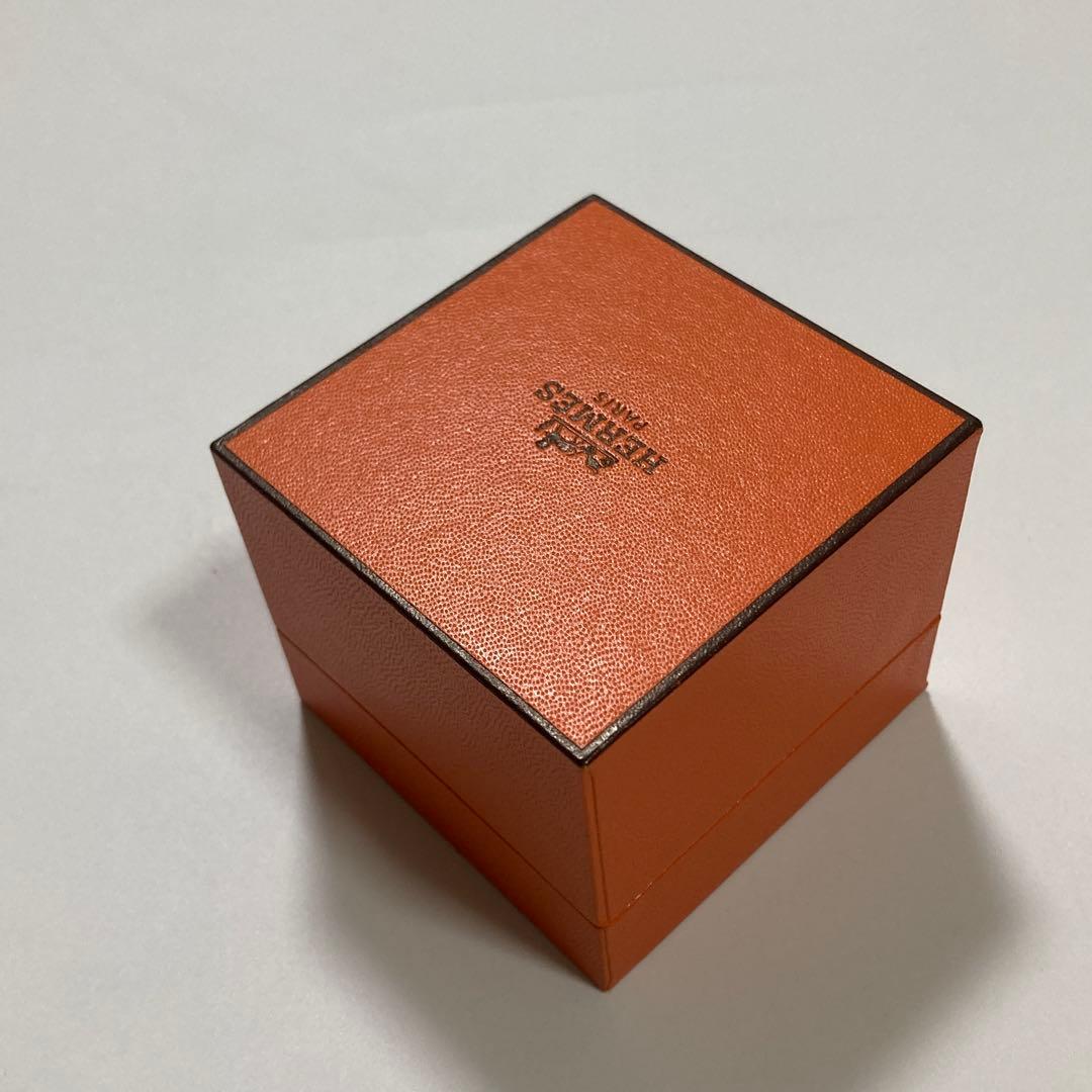 美品 エルメス ペアリングケース 指輪入れ 空箱 ジュエリーボックス