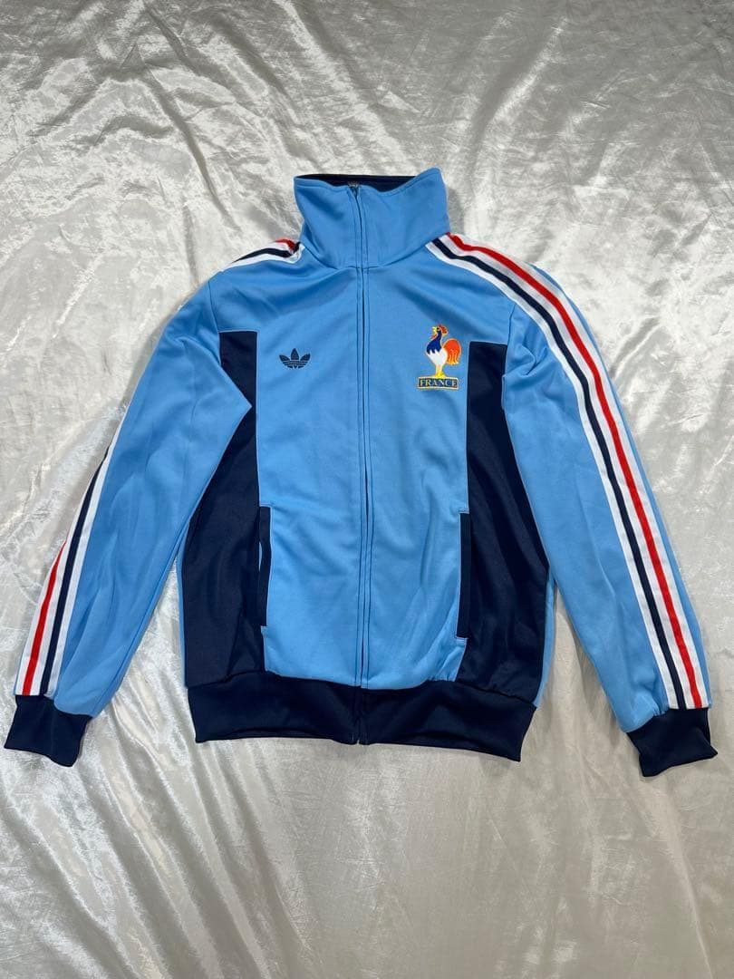 adidas firebird フランス代表 00s トラックジャケット adidas（アディダス） 00s adidasアディダス トレフォイル FIFA W杯