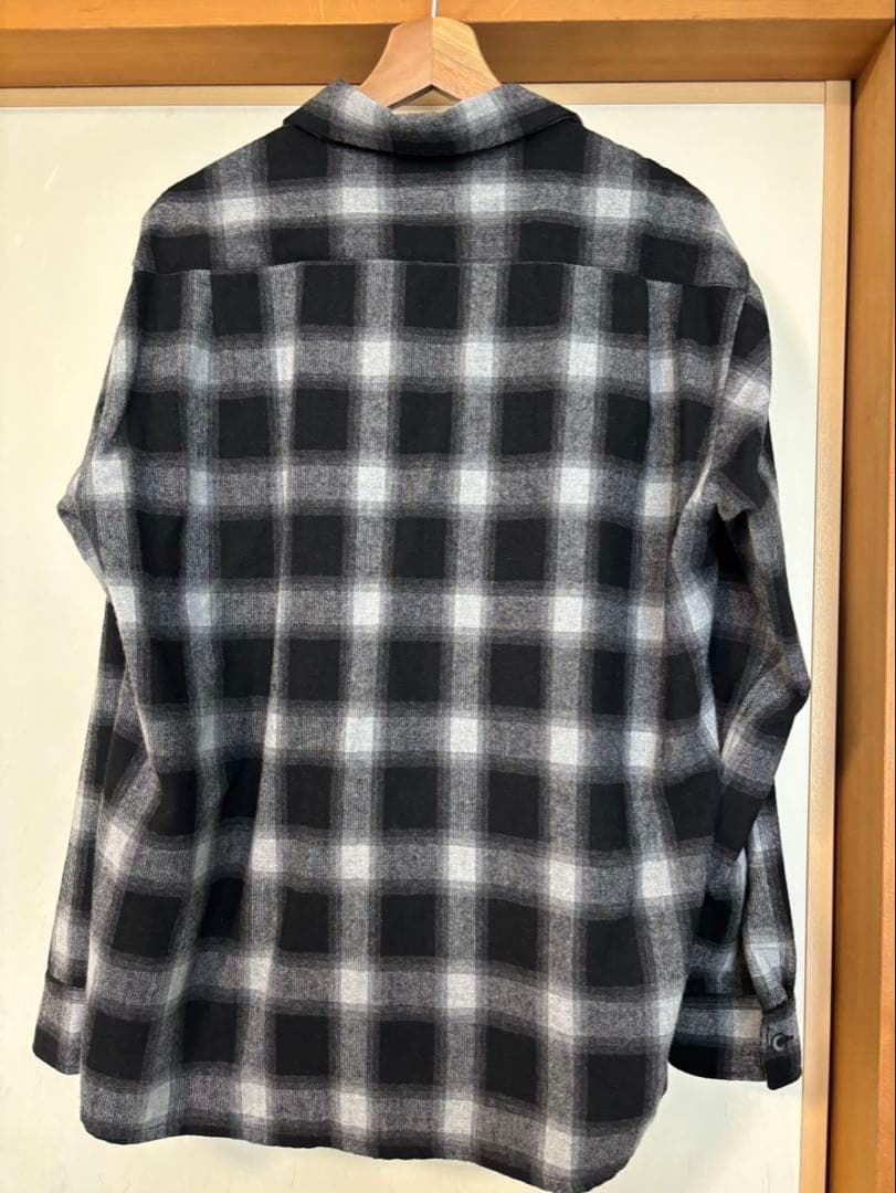 ☆大人気☆バックナンバー FJ監修 ウールミックスオープンカラーシャツ