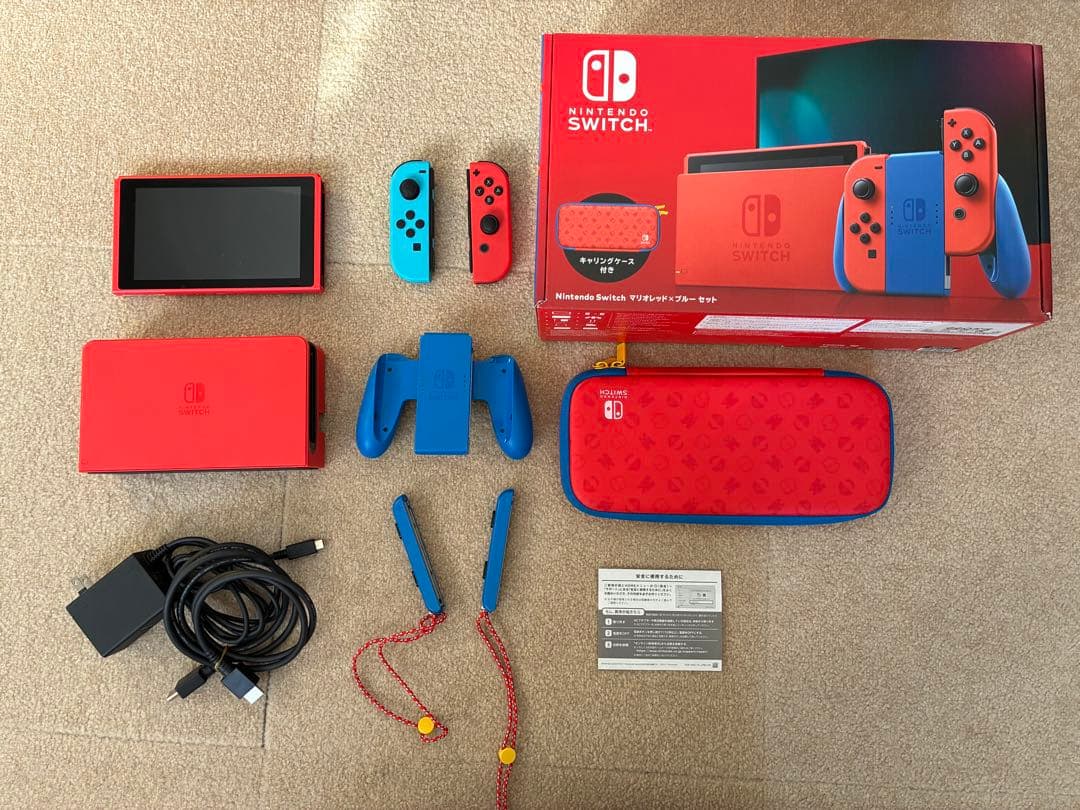 Nintendo Switch マリオレッド/ブルー 本体