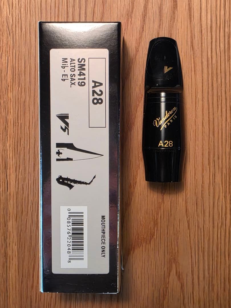 【選定品】バンドレンA28 VANDOREN 「オープニング：A28」バンドレン アルトサックス用マウス