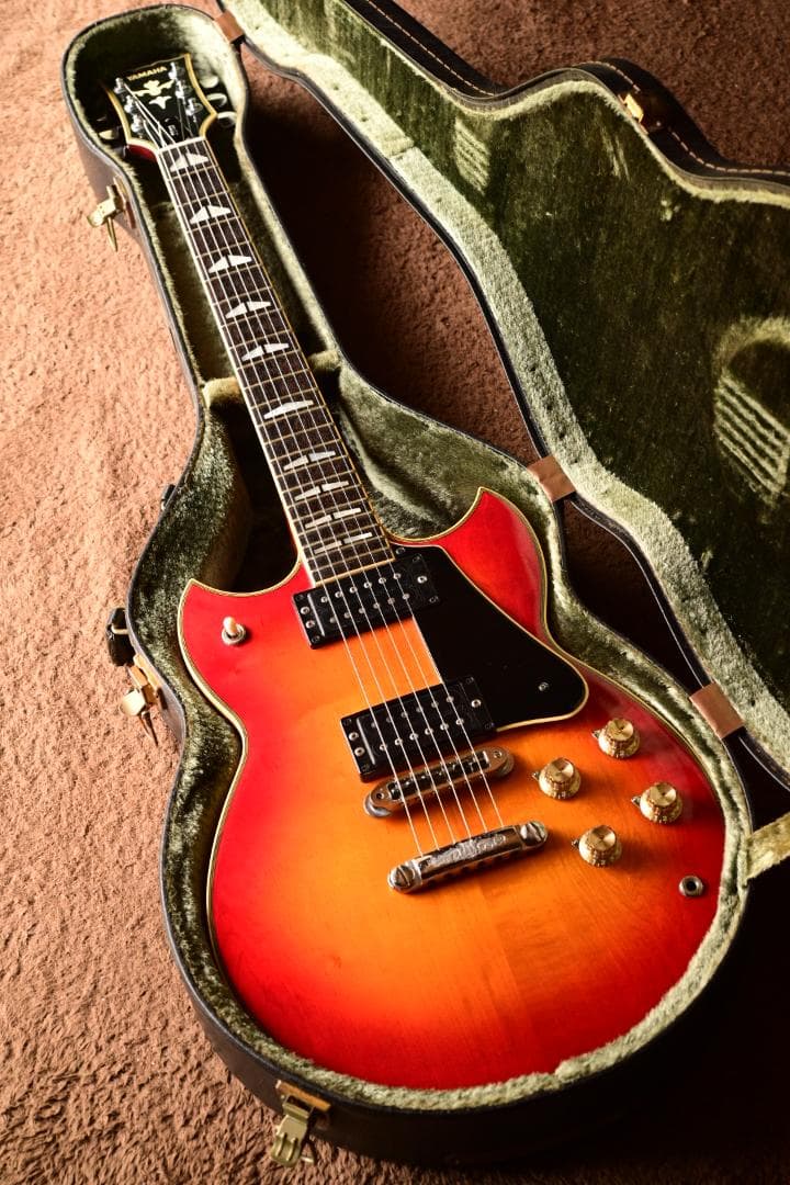 ギター YAMAHA SG700 1979 Yamaha SG700 Electric Guitar w/ Push-Push Coil Taps, Cherry