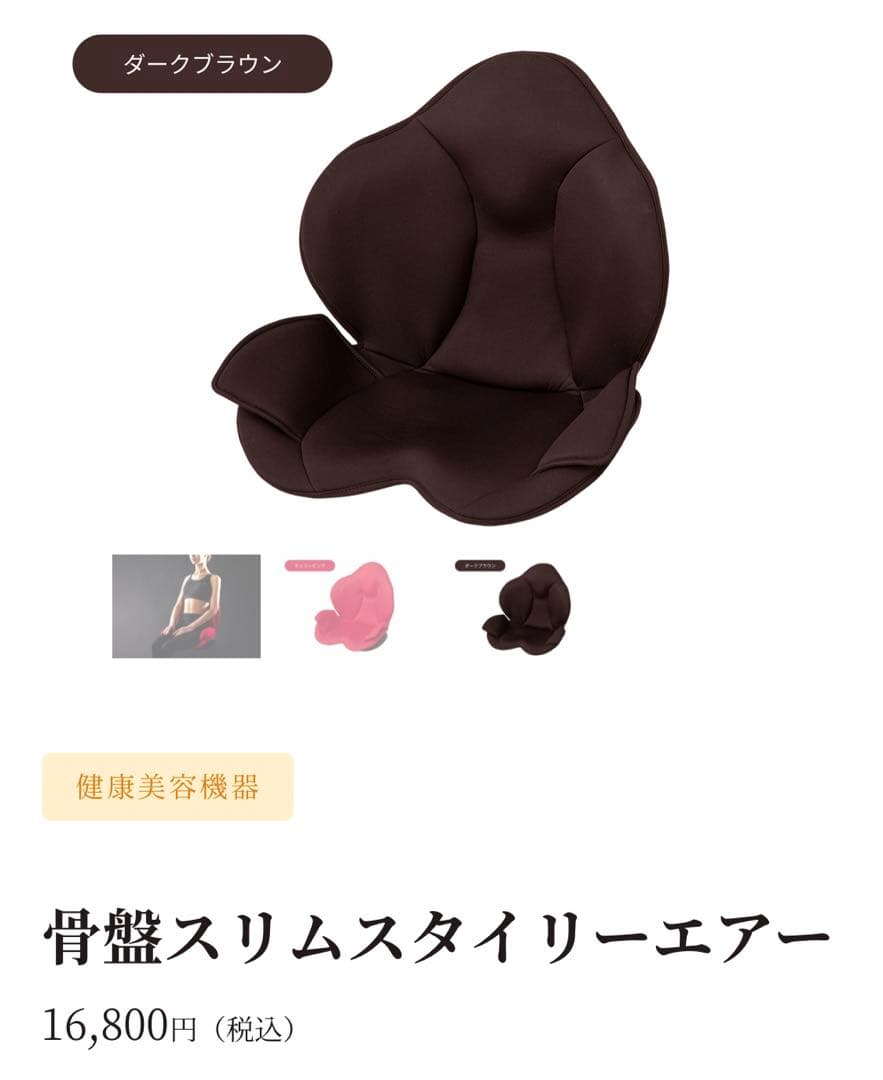 【美品】骨盤スリムスタイリーエアー骨盤マッサージチェア