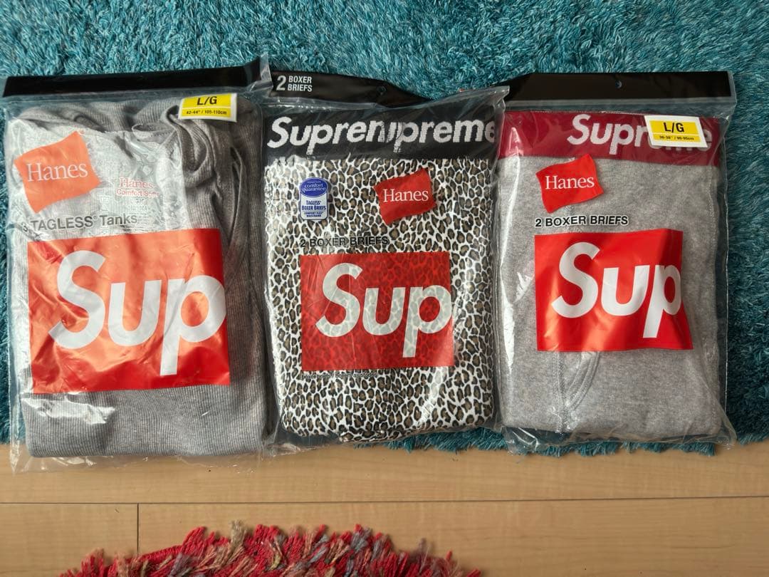 本日限定お値引き中　新品未使用　シュプリーム　タンクトップ、トランクス