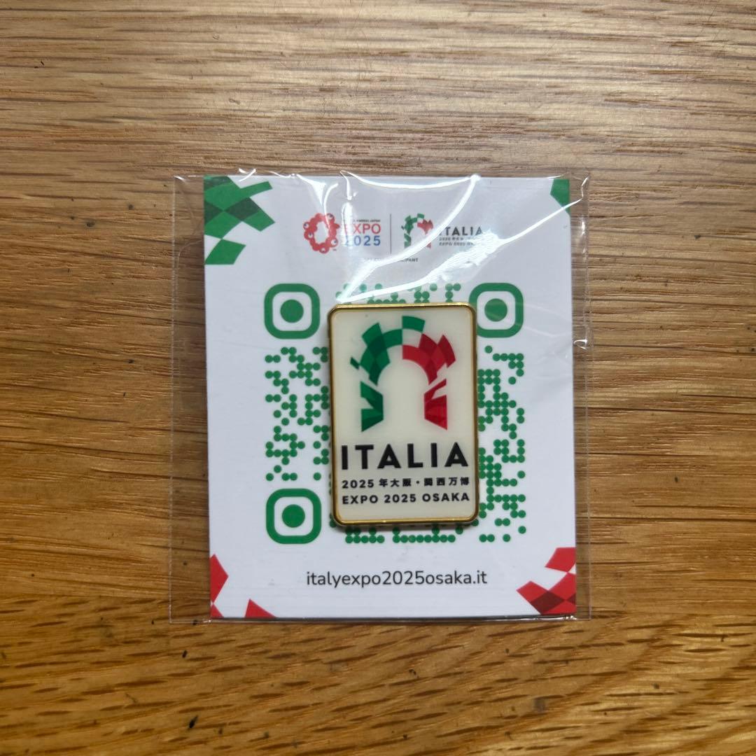 【EXPO 2025 OSAKA】イタリア館　ピンバッジ　VIP 非売品