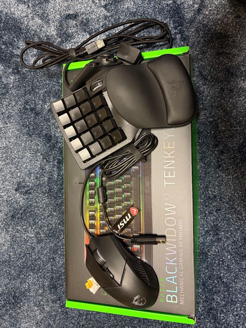 キーボード Razer BLACKWIDOW V3 TKL+Tartarus Pro