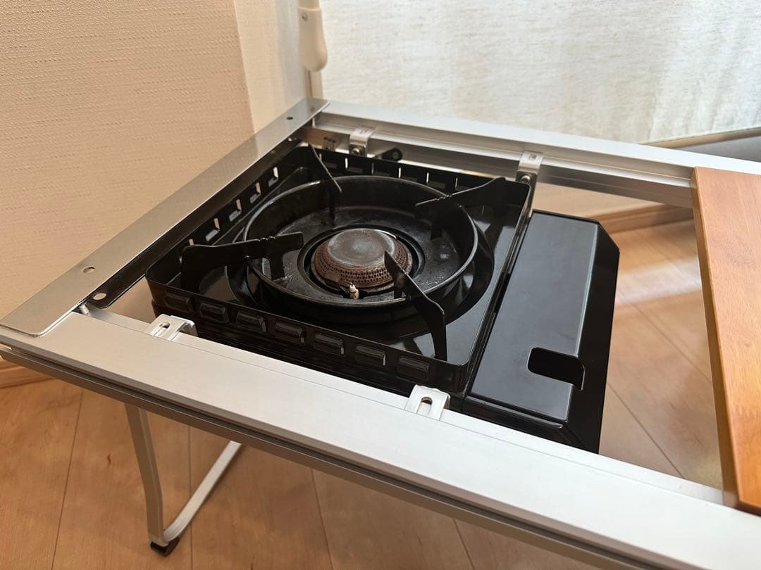 大人気！］IGTテーブル“タフまる”ビルトインラック［CB缶派必見