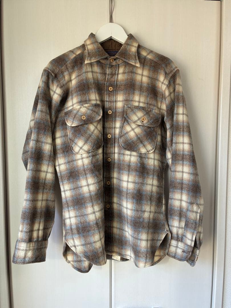 70s ビンテージ pendleton ペンドルトン ウールシャツ USA