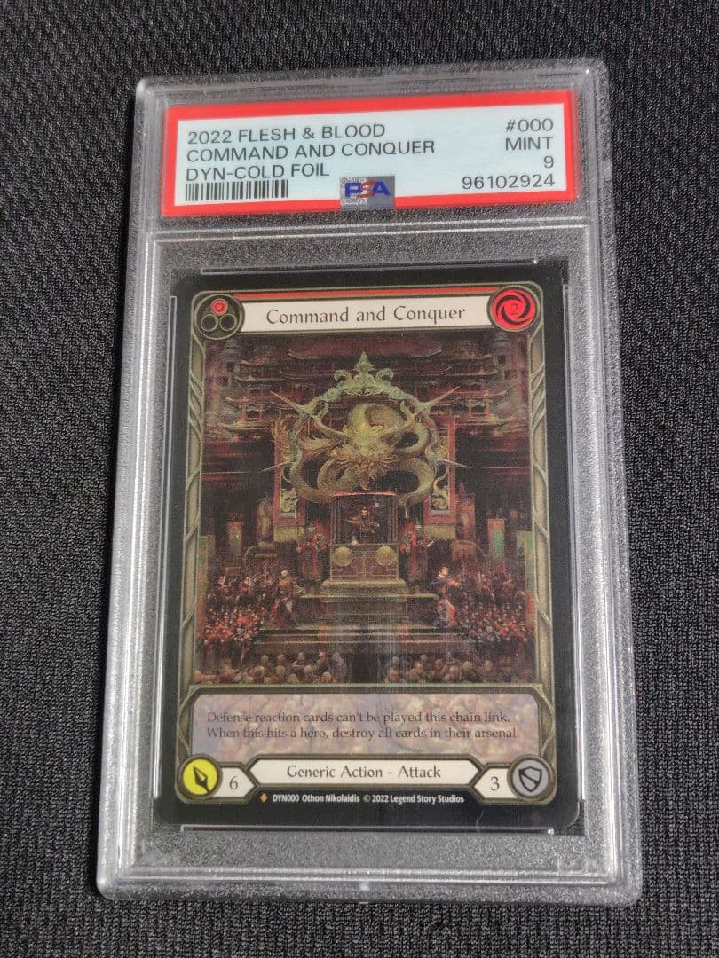 【PSA9】 Command and Conquer cold foil fab