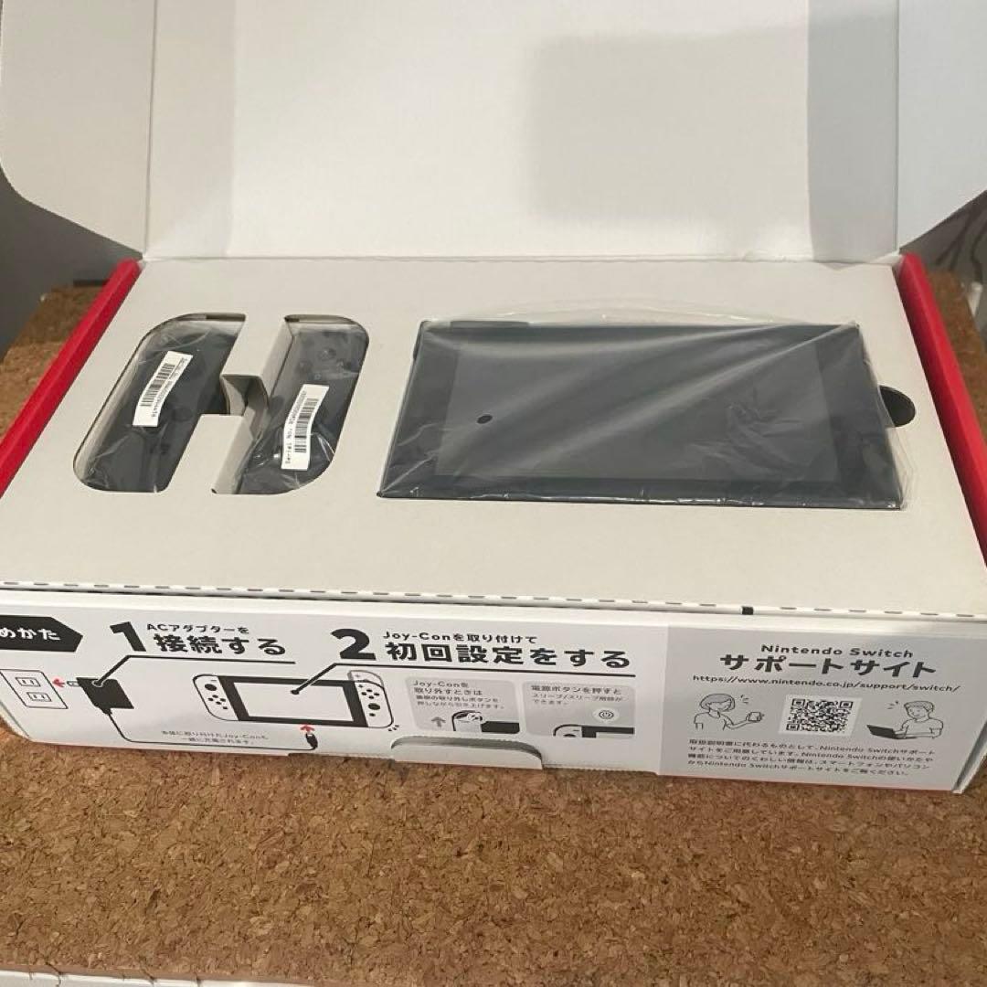 Nintendo Switch 本体 グレー（付属品＆純正ケース付き） - メルカリ