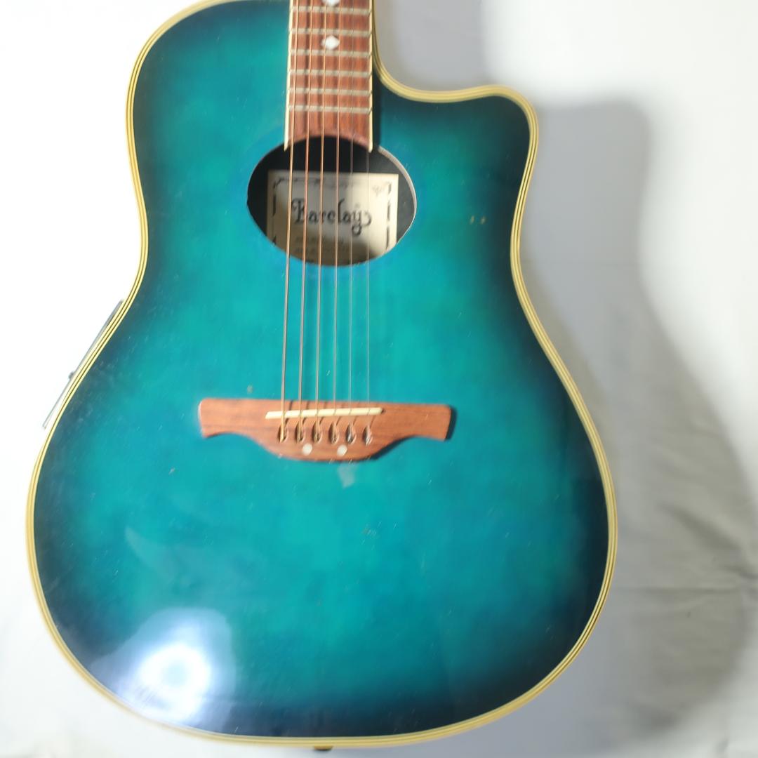 Barclay SA-350 エレアコ アコースティックギター ブルー - メルカリ