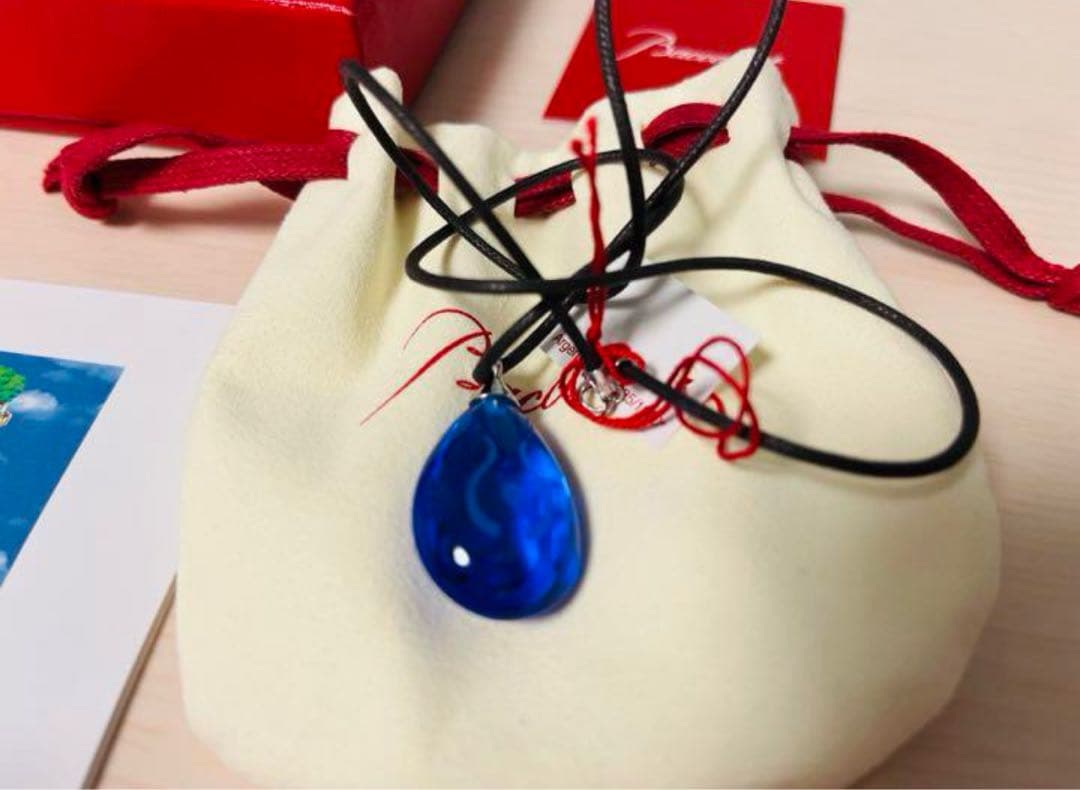 ジブリ美術館限定　天空の城　GHIBLI × Baccarat飛行石 楽天市場】ジブリ美術館限定 天空の城ラピュタ 「飛行石ペンダント