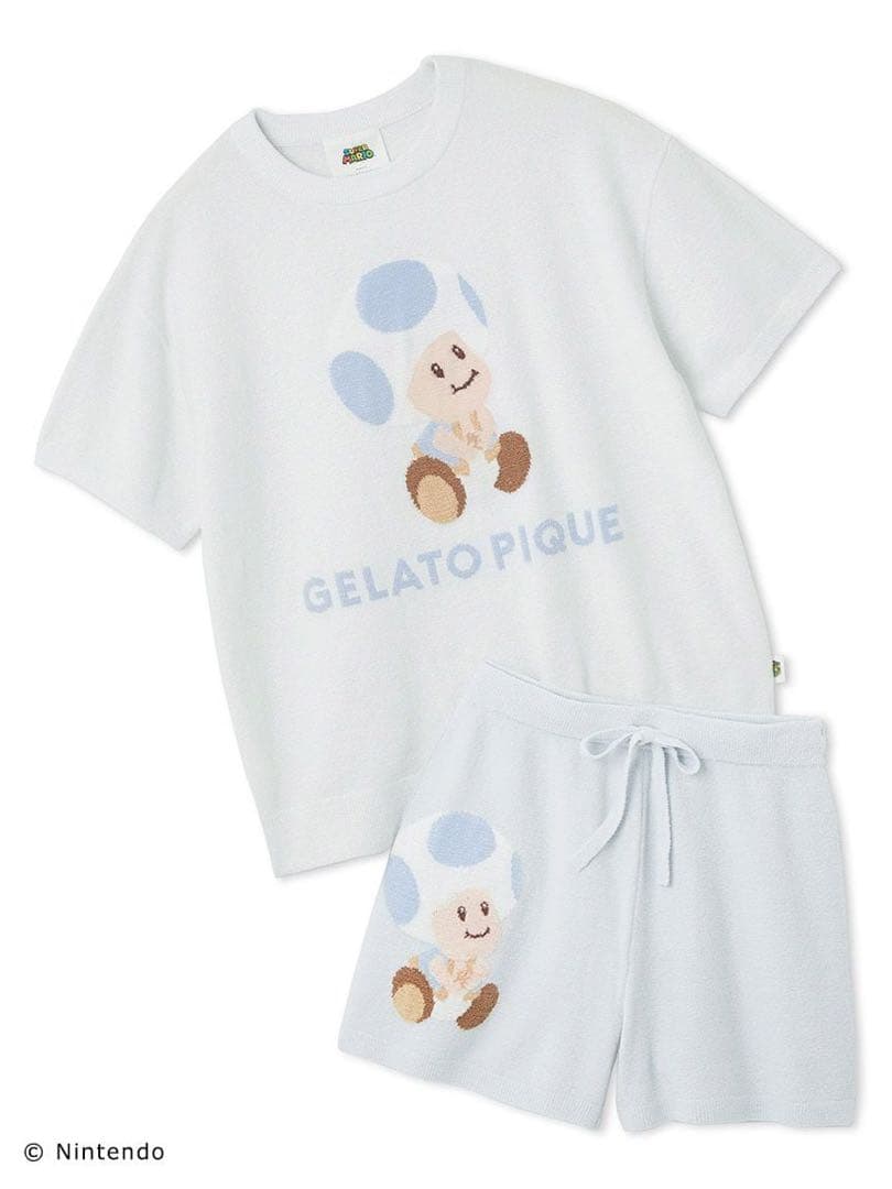 GELATO PIQUE キノピオ Tシャツ・ショートパンツセット