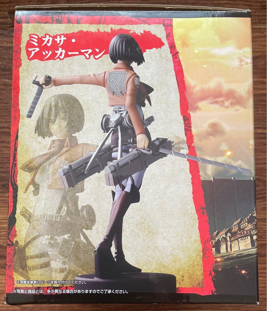 開封品】進撃の巨人 一番くじ ダブルチャンス賞 ミカサ サイン入りver