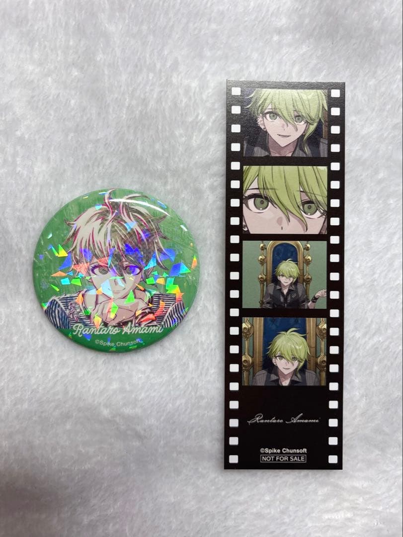 ダンガンロンパ Ani-Art トレーディングホログラム缶バッジ 天海蘭太郎