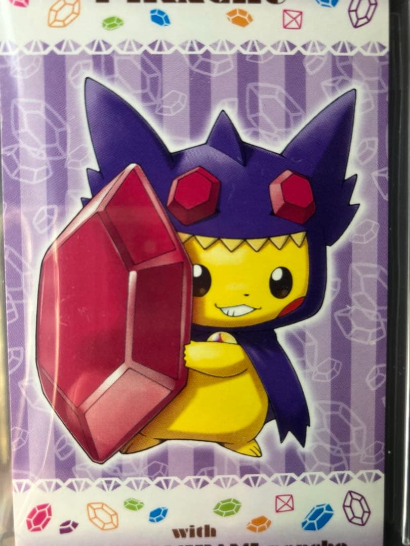 PSA9】メガヤミラミ ポンチョピカチュウ名刺カード（2015第1弾