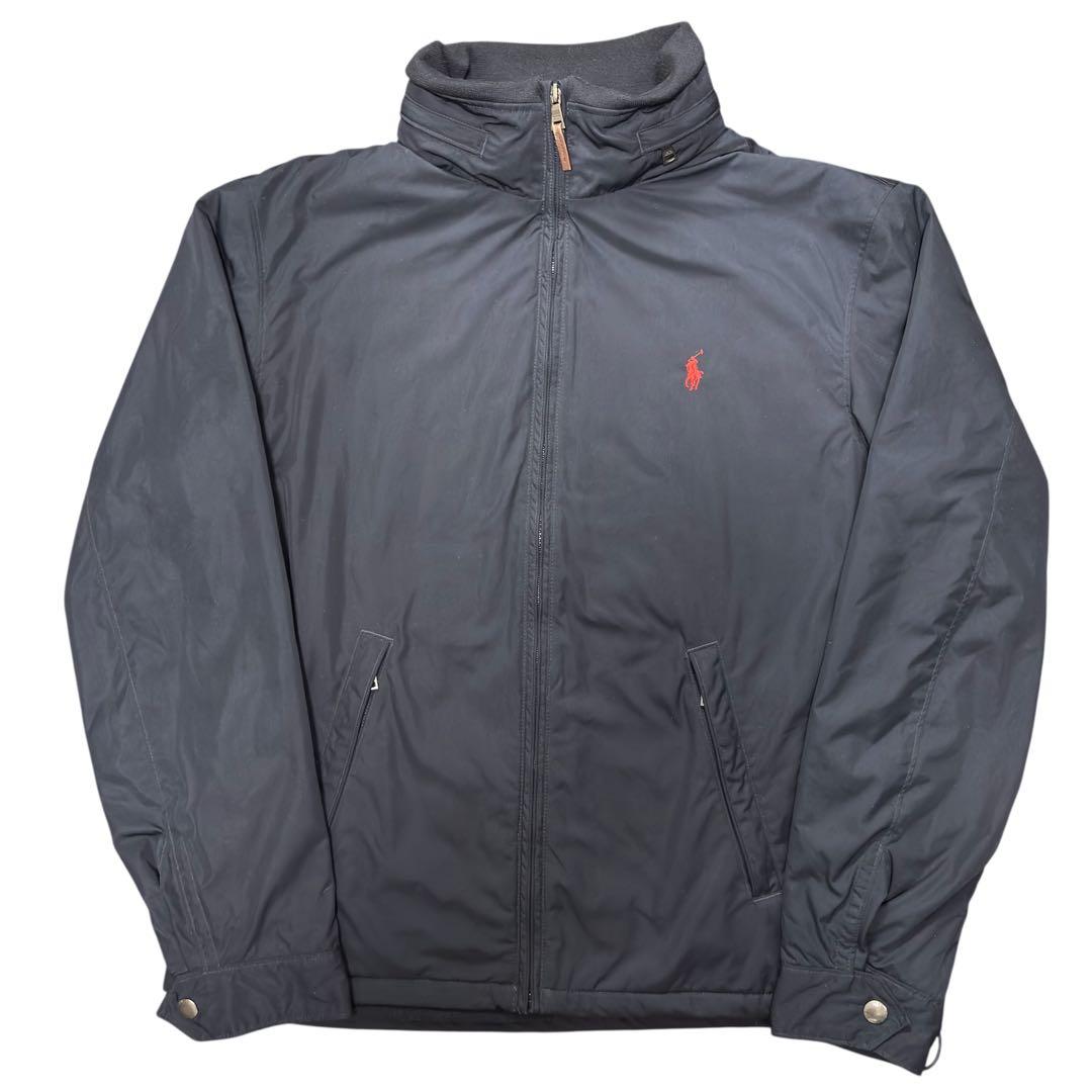 Polo Ralph Lauren 中綿ジャケット　ブルゾン ネイビー　フード