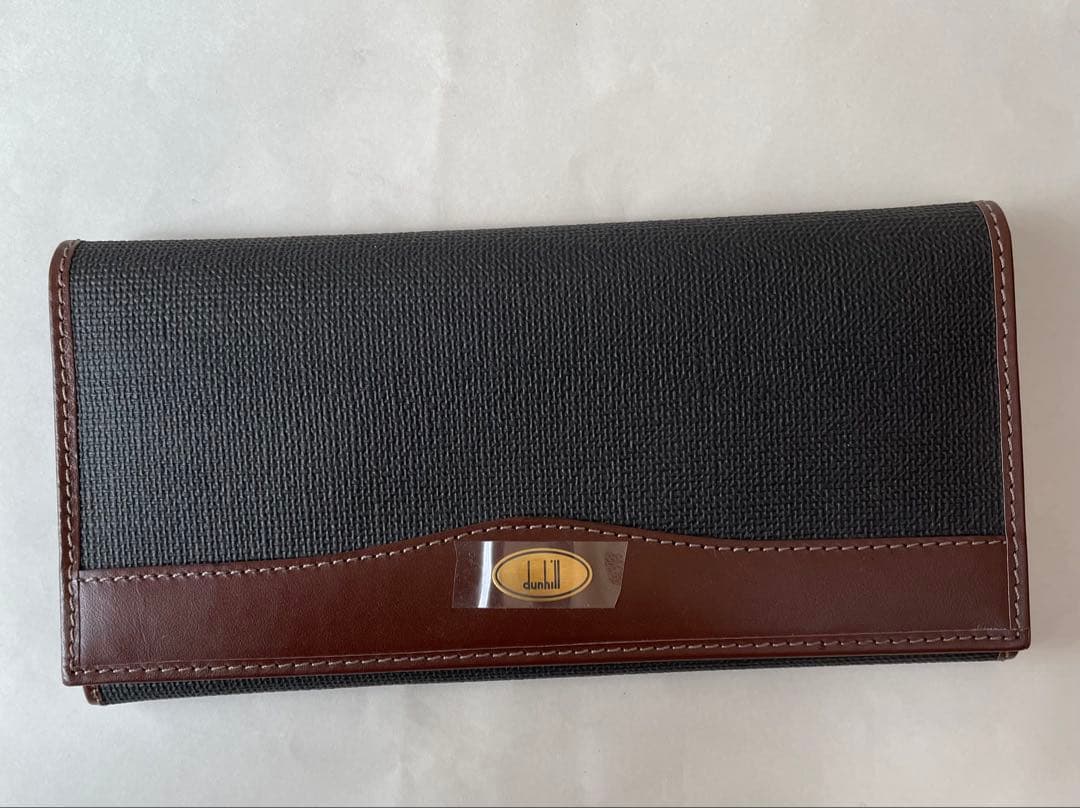 ダンヒル　ファスナー付き長財布