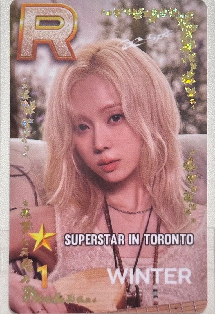 aespa エスパ トレカ ニンニン NINGNING SUPERSTAR TORONTO トロント