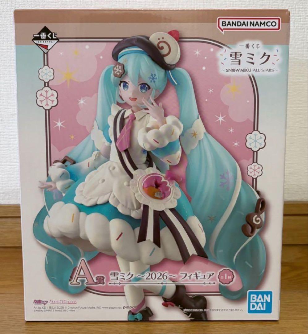 【最安値】一番くじ　雪ミク　A賞 雪ミク〜2026〜フィギュア 最安値】一番くじ 雪ミク A賞 雪ミク〜2026〜フィギュア - メルカリ