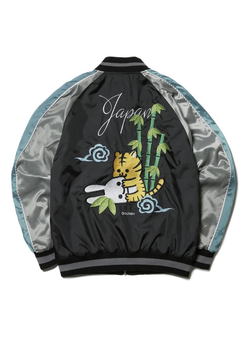 CUNE　キューン　リバーシブル MA-1スカジャン　サイズ2　未使用品