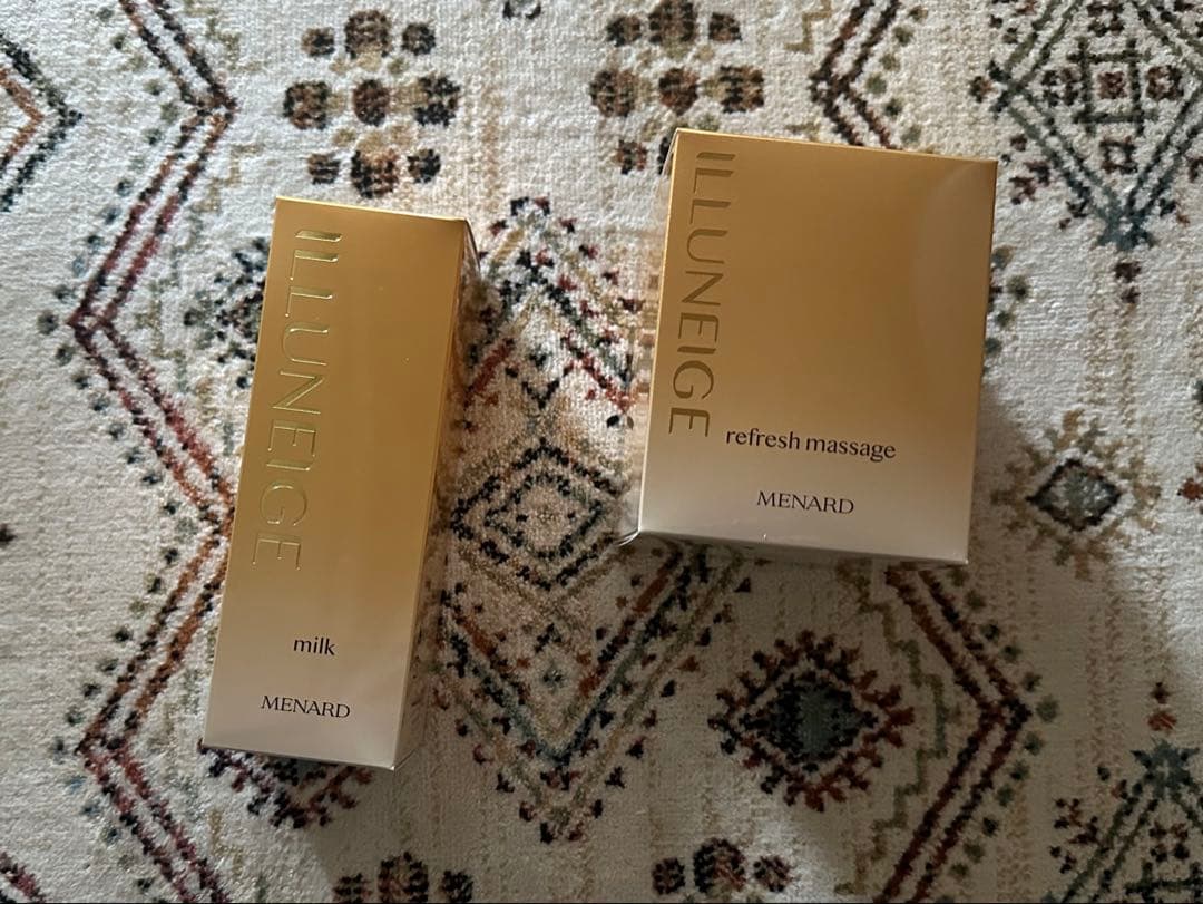 メナードイルネージュミルク、リフレッシュマッサージ