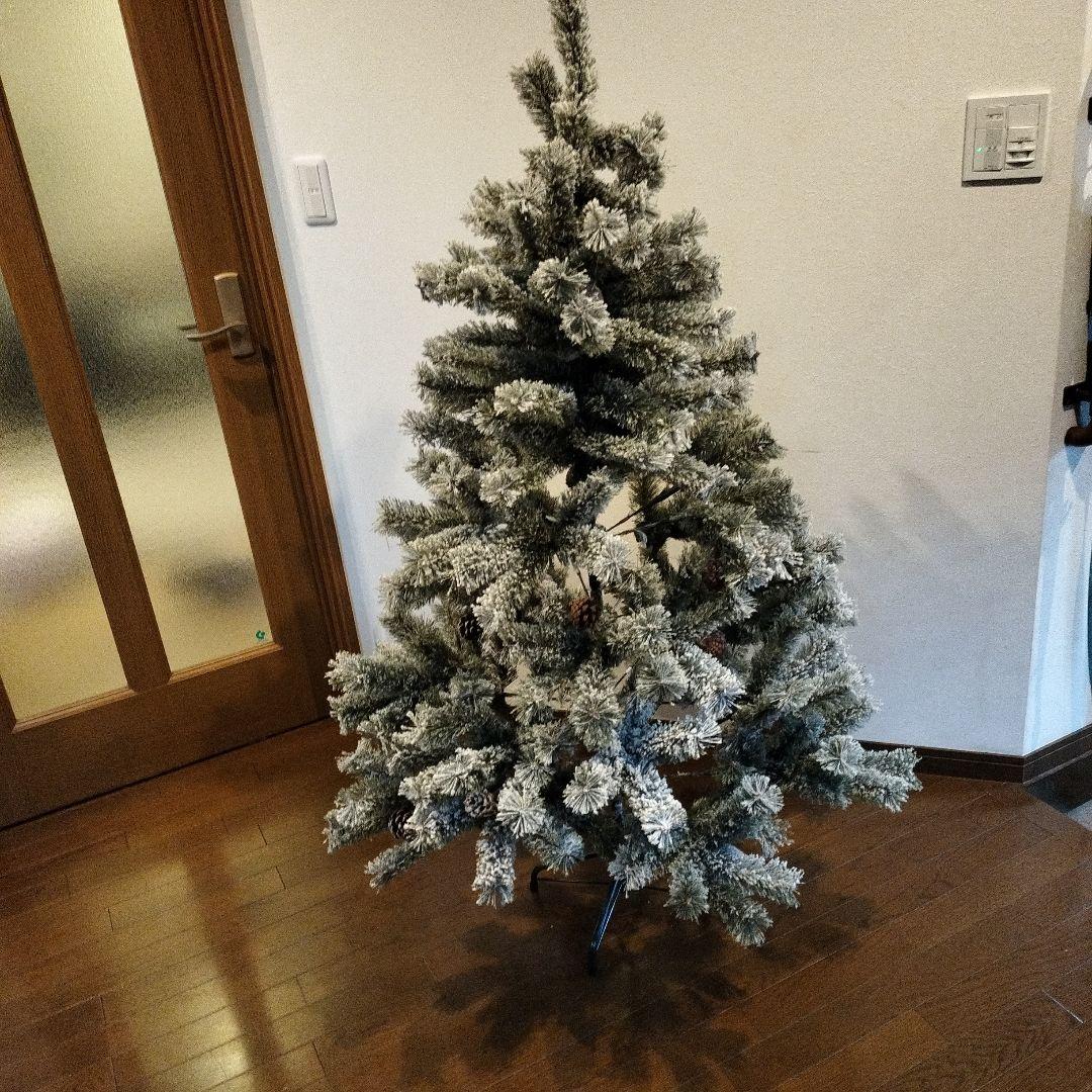 スタジオクリップ　ホワイトクリスマスツリー　150センチ