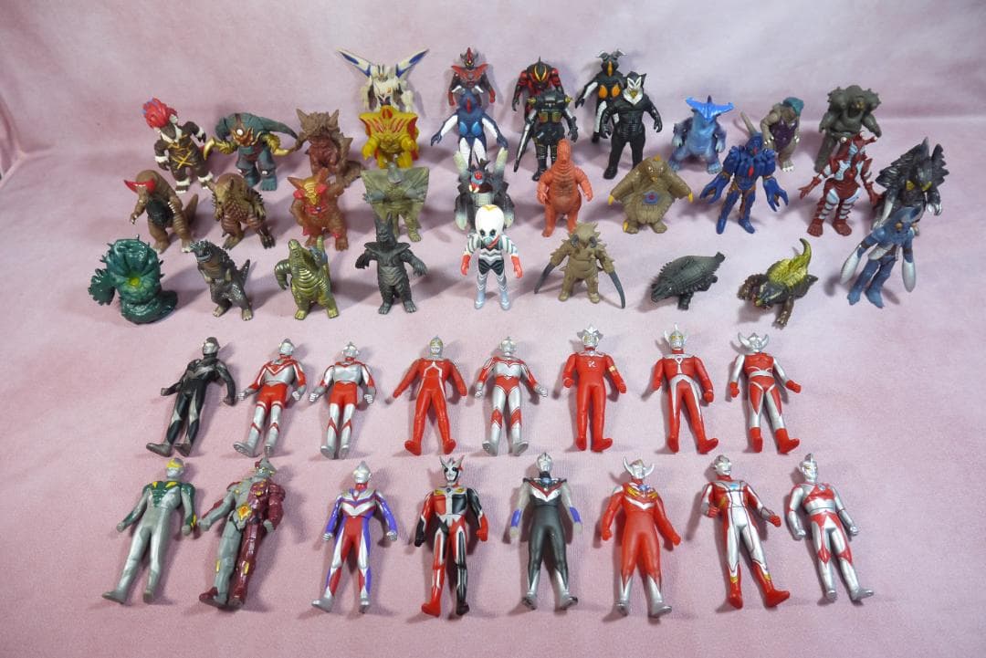 ウルトラマン　ウルトラ怪獣　ミニソフビ　49体セット