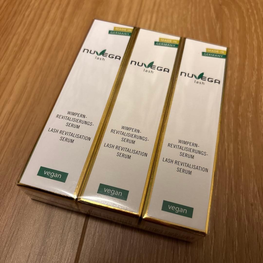 nuvega Lash Revitalisation Serum 3本セット