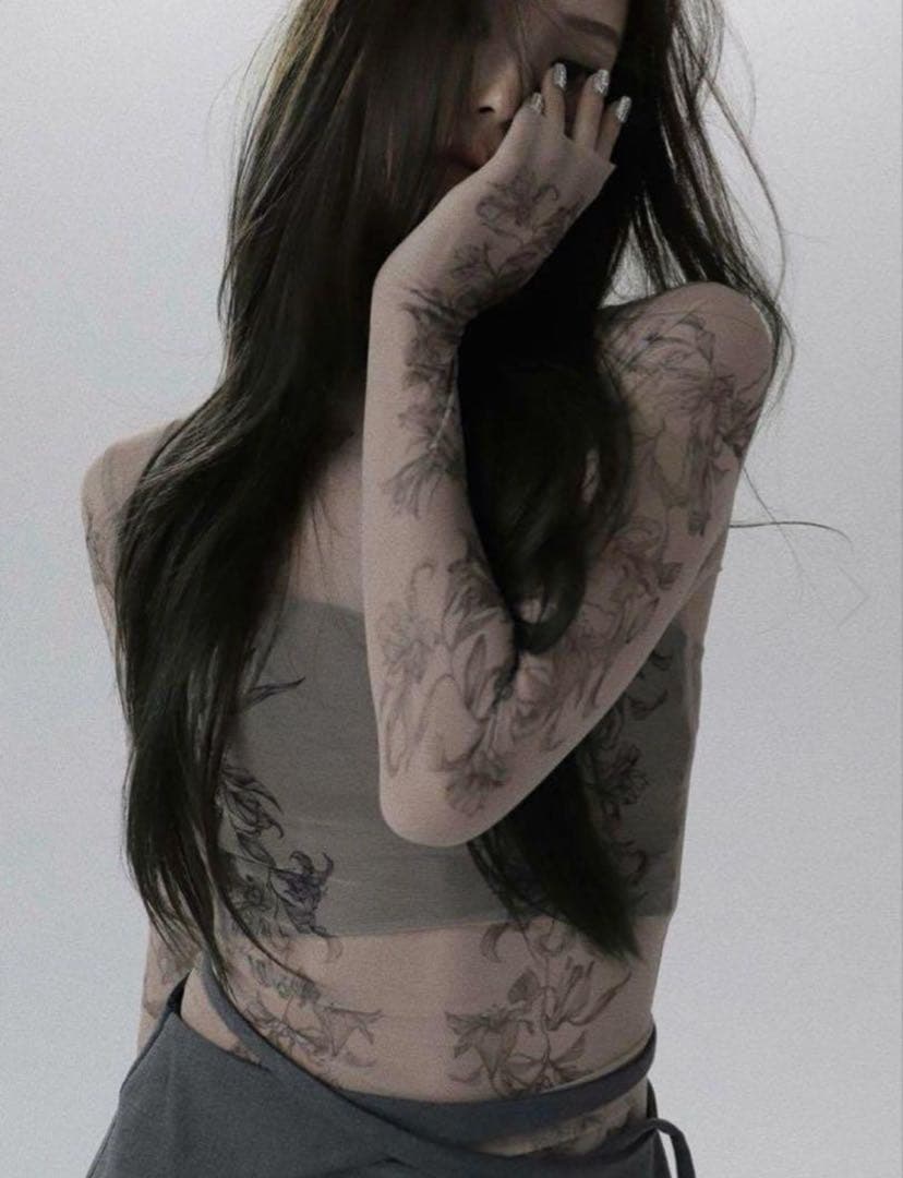 melt the lady lily tattoo tops メルトザレディ