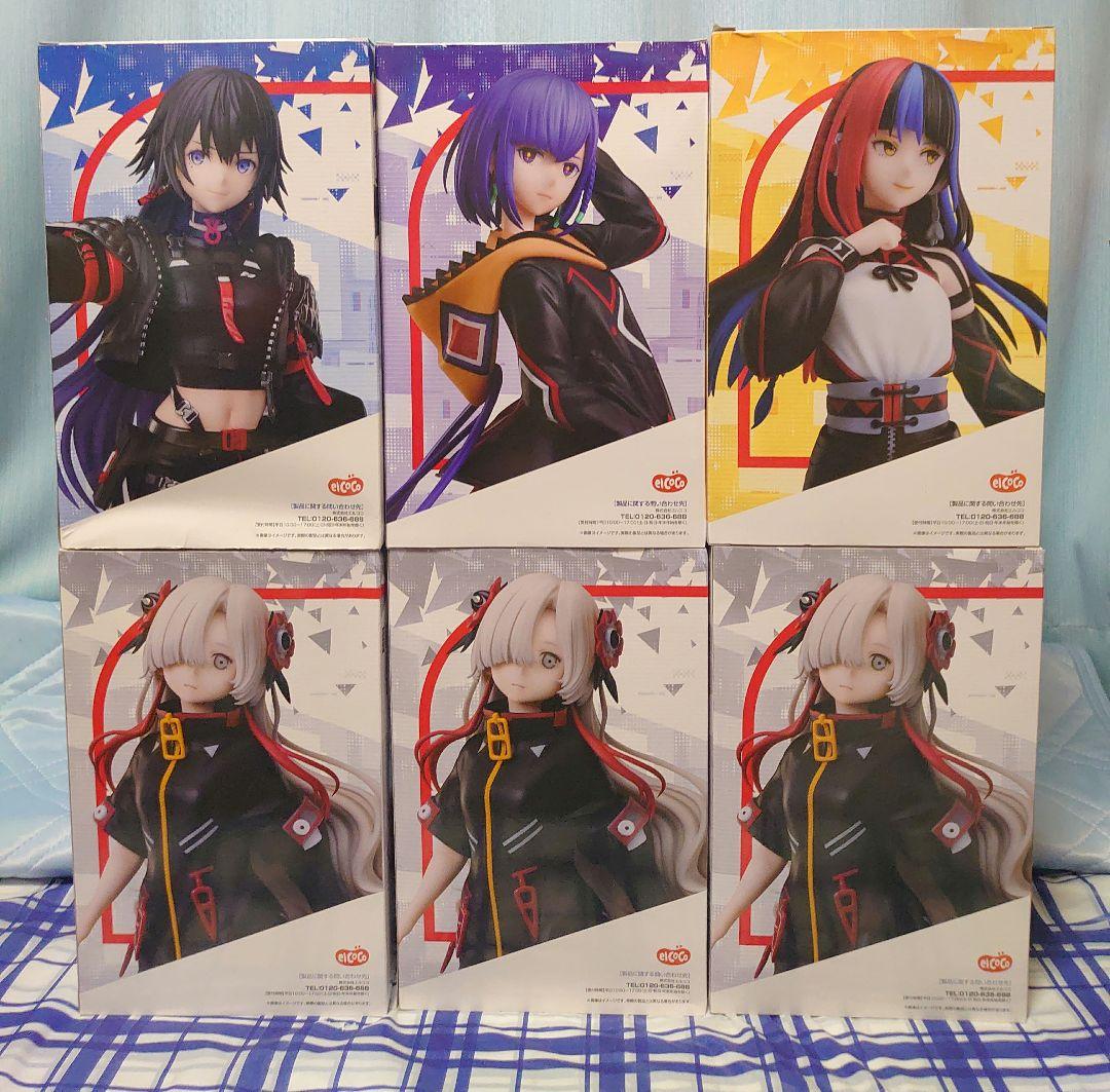 未開封)フィギュア 10点 神椿市建設中。 1/7スケールフィギュア ウマ