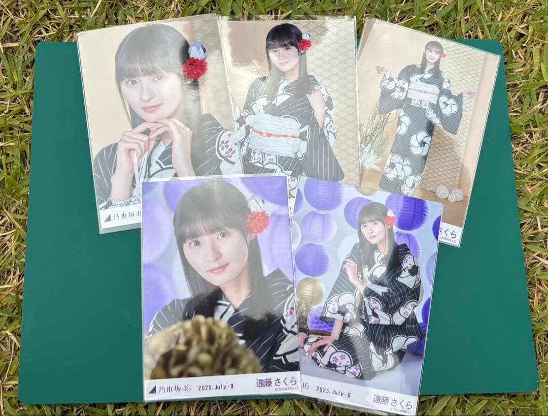 遠藤さくら 乃木坂46 浴衣2025 真夏の全国ツアー 5種コンプ Amazon.co.jp: 乃木坂46 生写真 2025年 浴衣 3種コンプ 遠藤さくら
