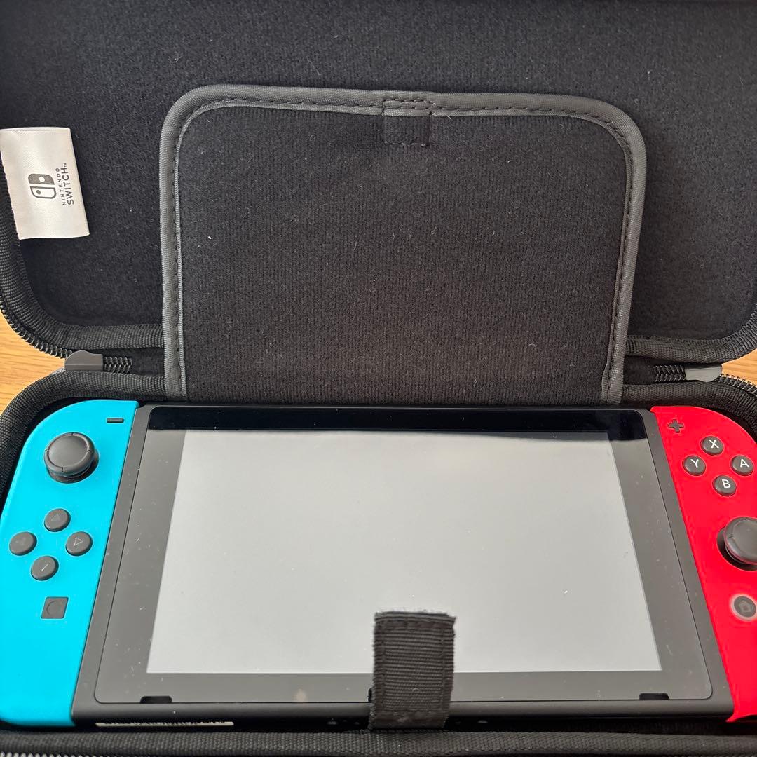 Hiro　Nintendo Switch 本体 青/赤 Joy-Con付き 任天堂 Nintendo Switch Joy-Con（L）ネオンブルー/（R）ネオンレッド