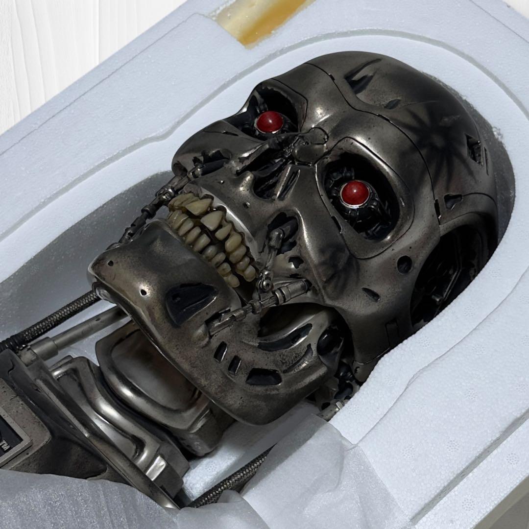 【希少品】T-800 ENDSKULL PROP REPLICA 1/1スケール Terminator 2 T-800 Endoskull Life Size Head Statue 1/1 scale Ver