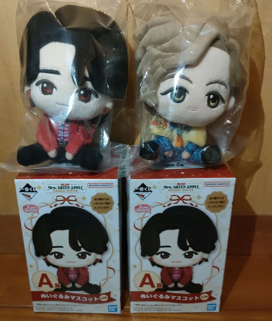 1番くじ　Mrs.GREEN APPLE　A賞　大森元貴・藤澤涼架　ミセス k*o様 ミセス一番くじa賞 Mrs.GREEN APPLE 大森元貴 藤澤涼架 - メルカリ