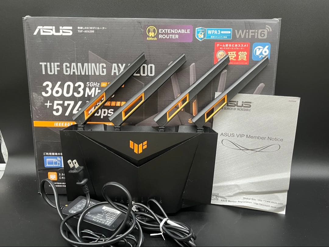 ◇ASUS TUF GAMING AX4200 Wi-Fiルーター
