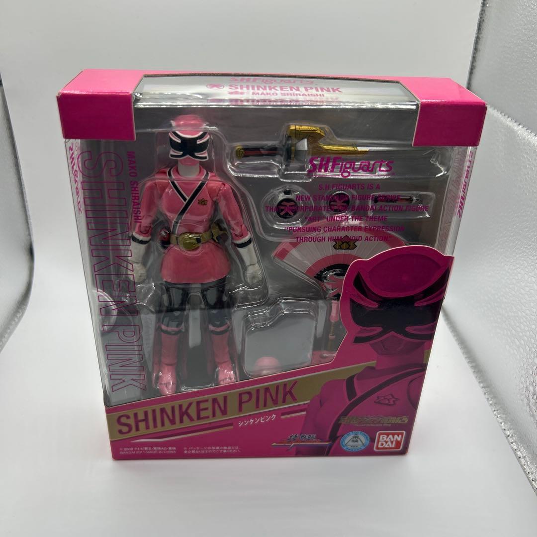 未開封　S.H.Figuarts シンケンピンク　シンケンイエロー　セット
