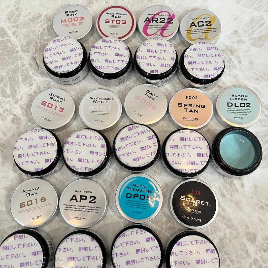 まとめ売り　カラージェル　パラジェル 楽天市場】送料無料 パラジェル ルーセントライン カラージェル 4g