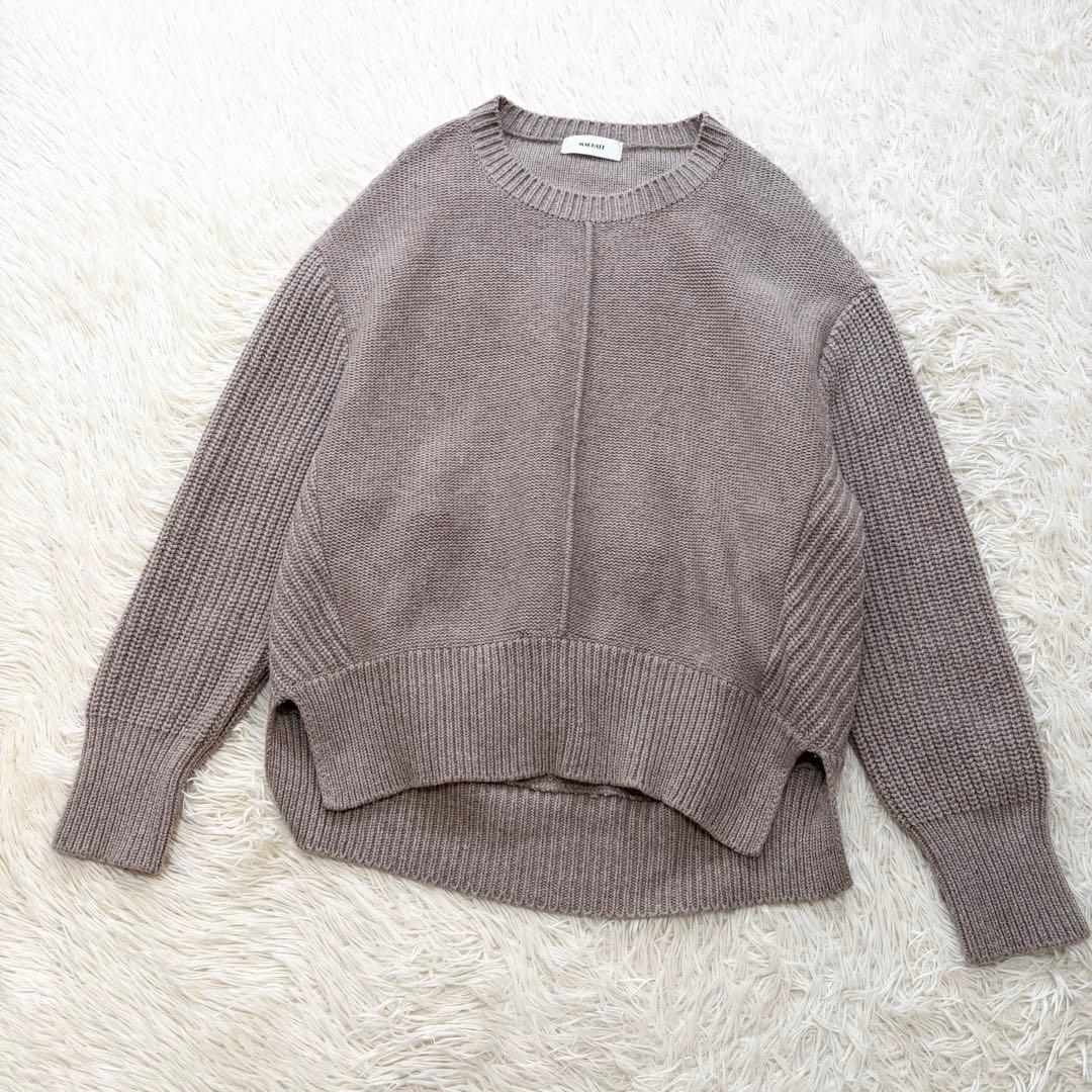 ✨美品✨ MACHATT✨マチャット 3Dアゼットニットプルオーバー 日本製