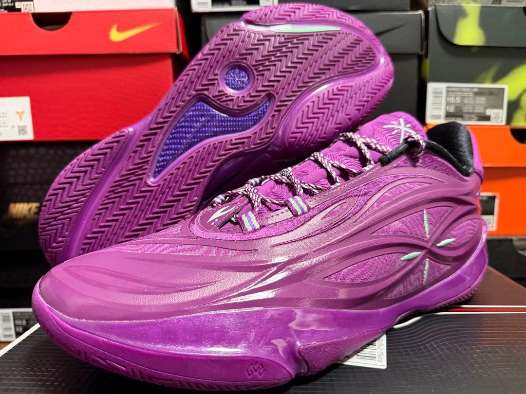 シューズ(男性用) LI-NING WADE 808 5 ULTRA V2 US10.5 Wade 808 5 Ultra V2 「ミント」｜WAY OF WADEバッシュ｜リーニン