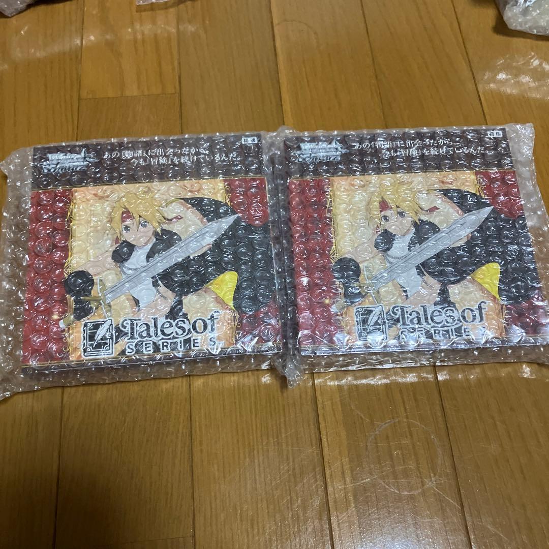 テイルズ オブ シリーズ ヴァイスシュヴァルツ 初版 2ボックス ヴァイスシュヴァルツ ブースターパック 『テイルズ オブ』シリーズ