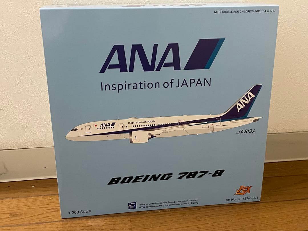 Jfox 1/200 全日空 ANA B787-8 JA813A IOJ塗装 - メルカリ