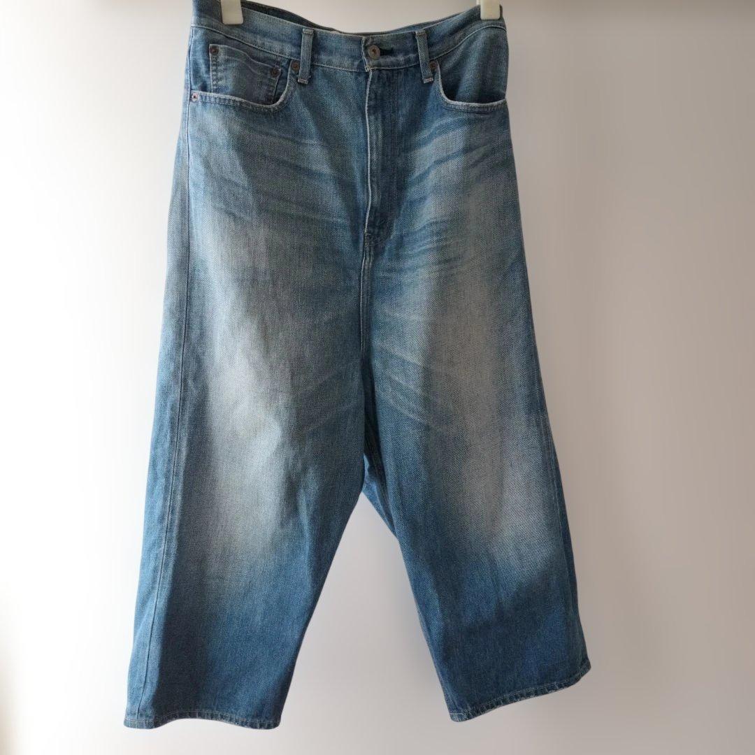 ジュンヤワタナベコムデギャルソン デニム ワイドレッグサルエルデニム