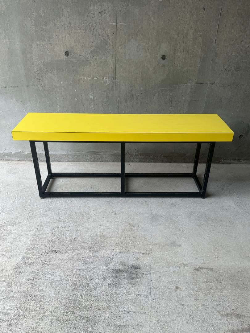 専用　yellow bench インダストリアル ベンチ ポストモダン