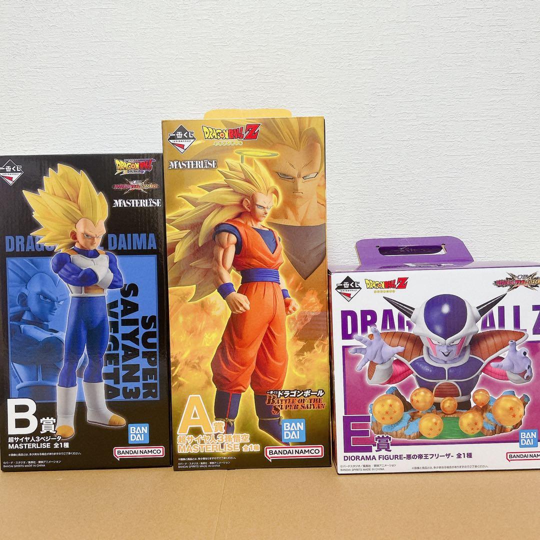 ドラゴンボール 一番くじ A賞 B賞 E賞 超サイヤ人3 孫悟空