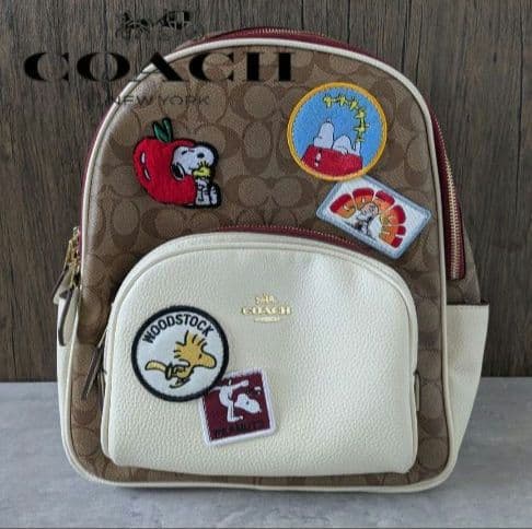【新品】COACH ピーナッツコラボ リュック・デイパック C4115 56119303-1.jpg