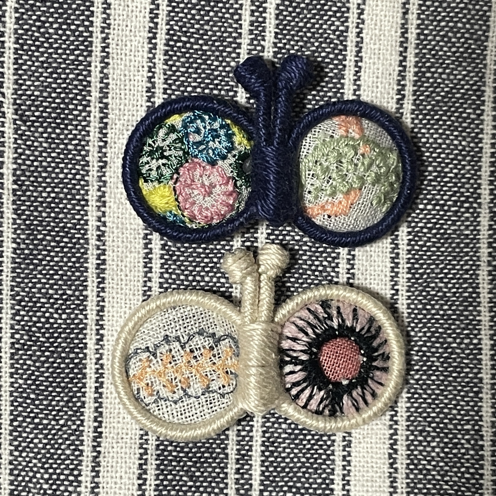 9月発売分】ミナペルホネン ちょうちょのブローチセットa - ta-ya