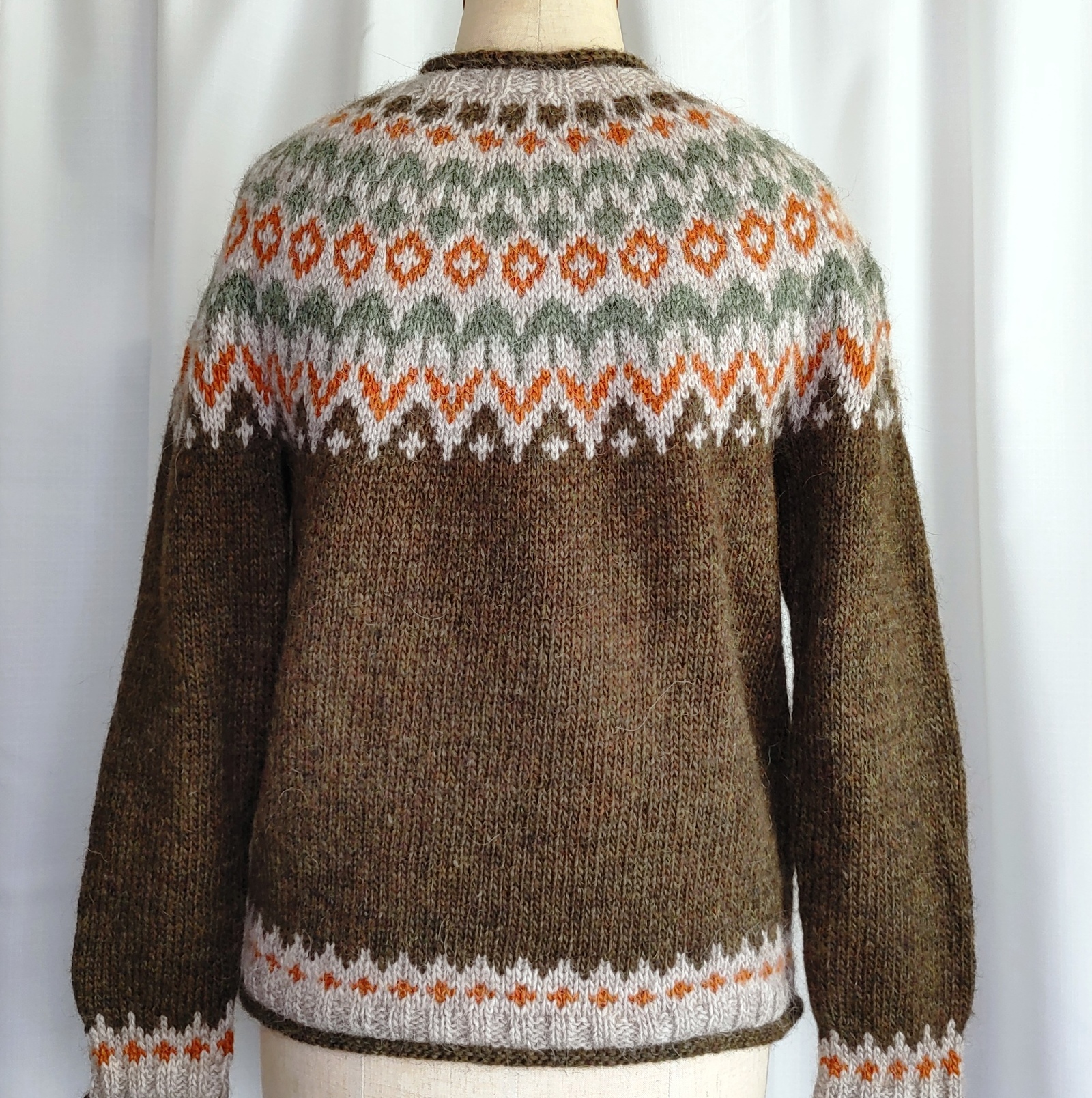 アイスランド ロピーセーター RIDDARI リダリ 丸ヨーク フェアアイル