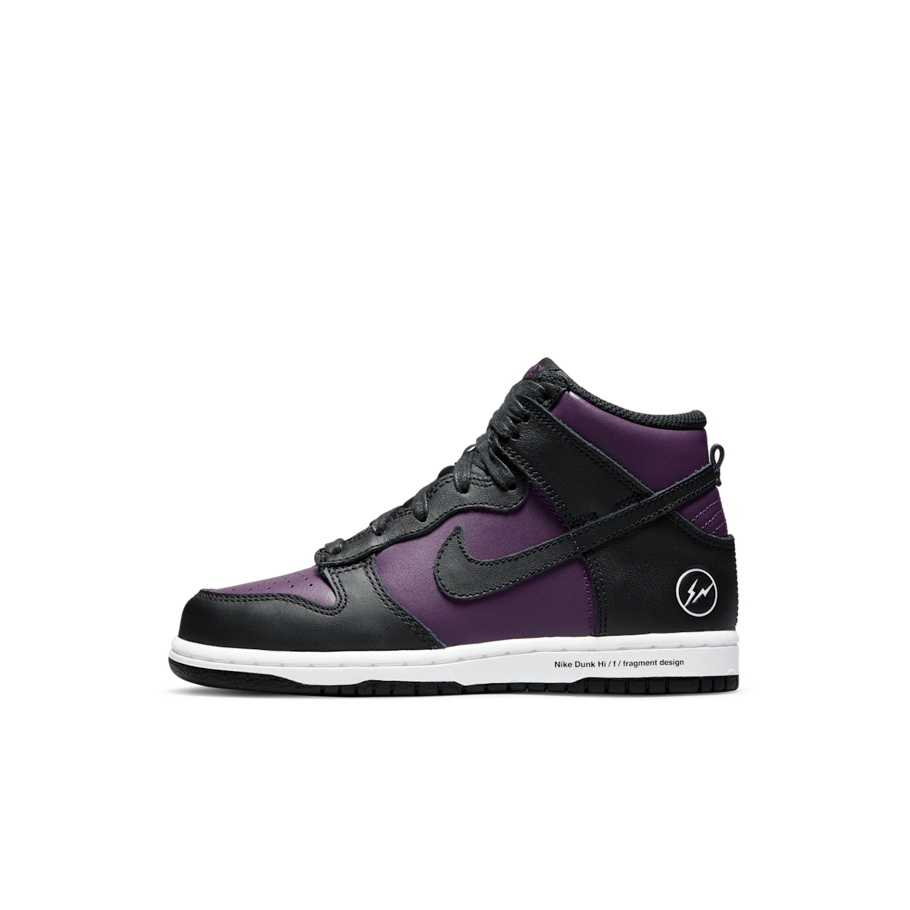 Dunk High x fragment design 'Black' Release Date. Nike SNKRS